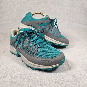 Inov-8 Roclite 280 Trail Running Shoes - Teal + Grey